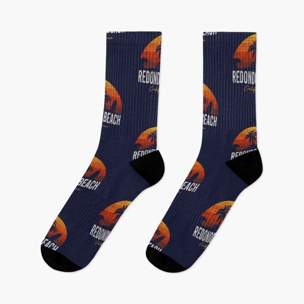 Item preview, Redondo Beach California Surf Palms Summer Sunshine Beach designed and sold by TheViralMachine.
