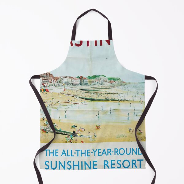 Item preview, Railway Poster Hastings designed and sold by stickart-marek.