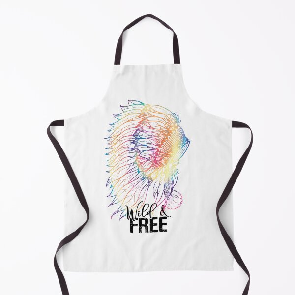 Item preview, Tocado de nativos americanos de color arco iris salvaje y gratuito designed and sold by WildHoneyDesign.