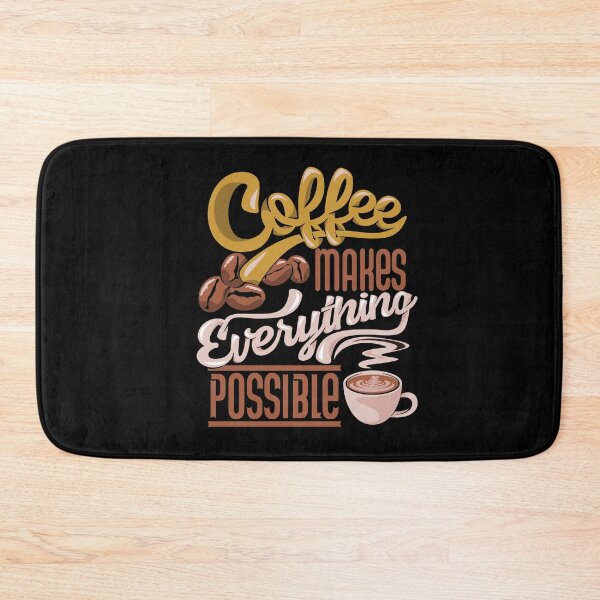 Item preview, Coffee makes everything possible apparel, white designed and sold by coffeeapparel.