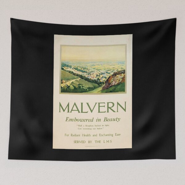 Item preview, Railway Poster Malvern designed and sold by stickart-marek.