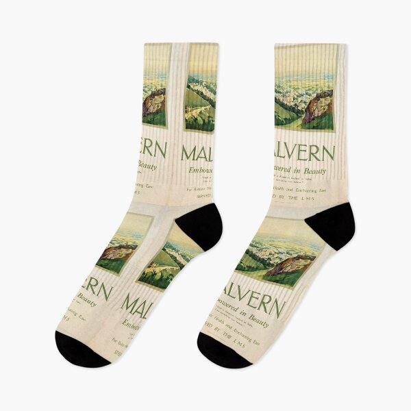Item preview, Railway Poster Malvern designed and sold by stickart-marek.