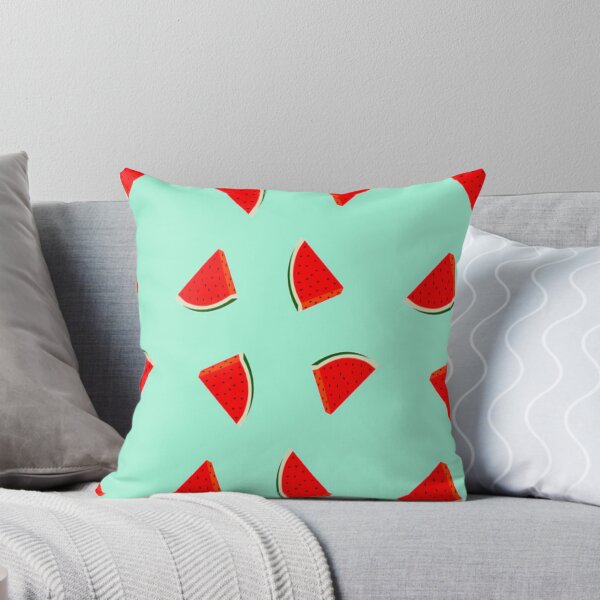 Item preview, Watermelon slices blue pattern designed and sold by tetibright.