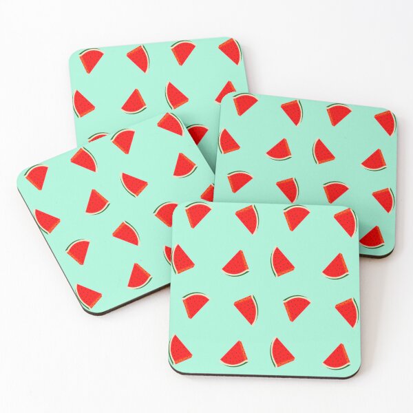 Item preview, Watermelon slices blue pattern designed and sold by tetibright.