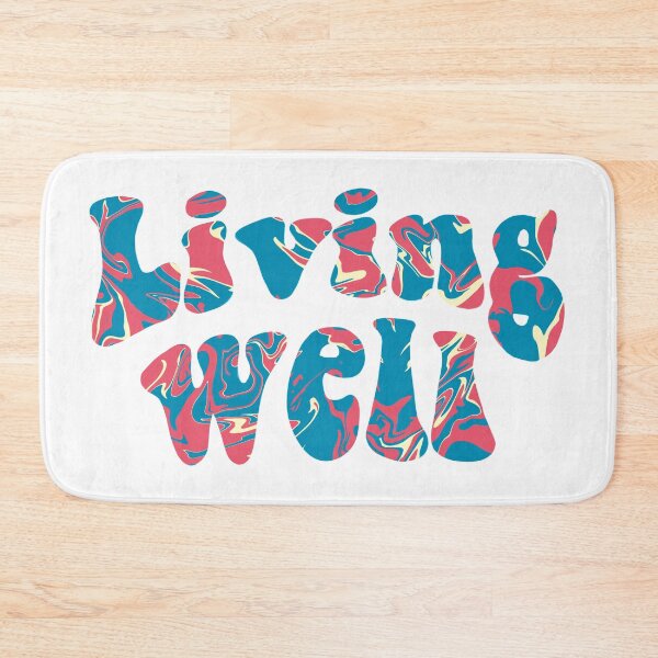Item preview, Living Well (Red/Blue) designed and sold by kayleefisherr.
