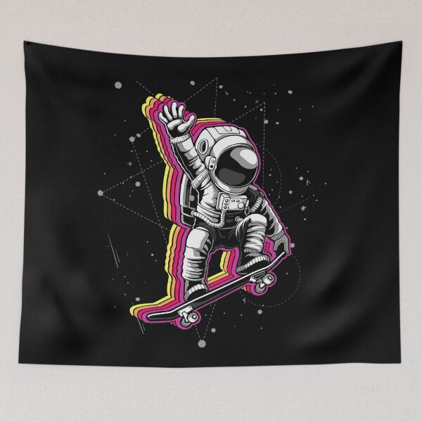 Item preview, Skateboarding in Space designed and sold by arthook.