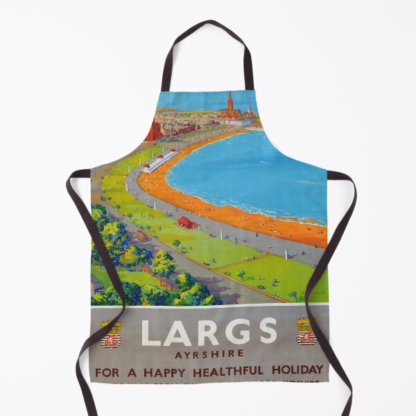 Item preview, Railway Poster Largs designed and sold by stickart-marek.