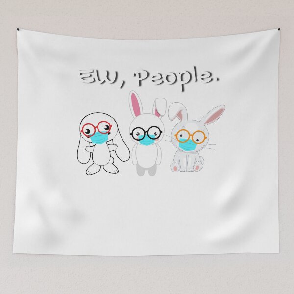 Item preview, Ew people funny rabbit shirt designed and sold by therdsak thongdonkhan.