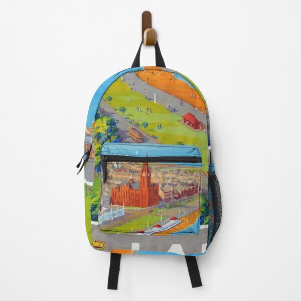 Item preview, Railway Poster Largs designed and sold by stickart-marek.