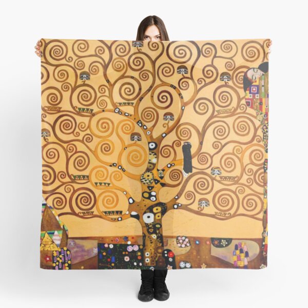 Vista previa del artículo con la obra «Árbol de la vida de Gustav Klimt Fine Art», diseñado y vendido por GalleryGreats.