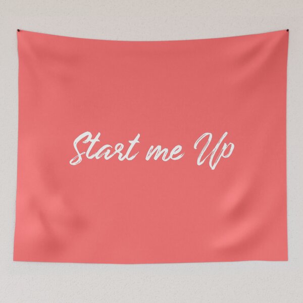 Item preview, Start me up (white) designed and sold by didijuca.