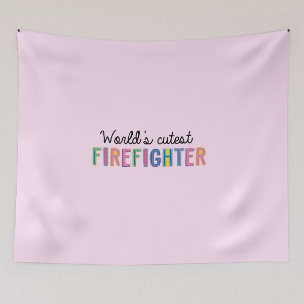 Item preview, Firefighter Gifts | World's cutest Firefighter designed and sold by betternotes.