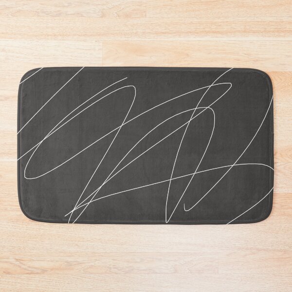 Item preview, Graphite grey with scribbles original art designed and sold by HTPOP.
