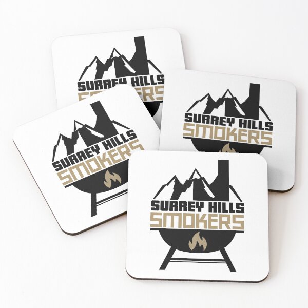 Item preview, Surrey Hills Smokers BBQ  - BarbaQ Logo Collab designed and sold by AndApArt.