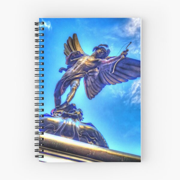 Artikelvorschau, Statue des Eros im Piccadilly Circus in London entworfen und verkauft von Tom Carpenter.