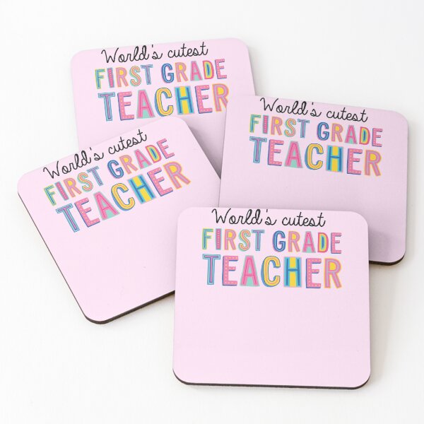 Item preview, First Grade Teacher Gifts | World's cutest First Grade Teacher designed and sold by betternotes.