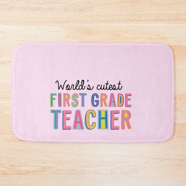 Item preview, First Grade Teacher Gifts | World's cutest First Grade Teacher designed and sold by betternotes.