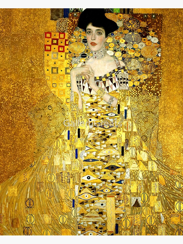 Adele Bloch-Bauer I by Gustav Klimt Fine Art by GalleryGreats