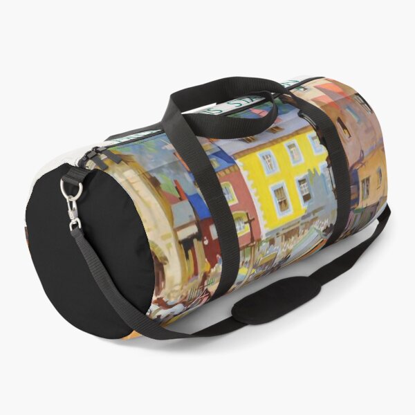 Item preview, Railway Poster Shopping designed and sold by stickart-marek.