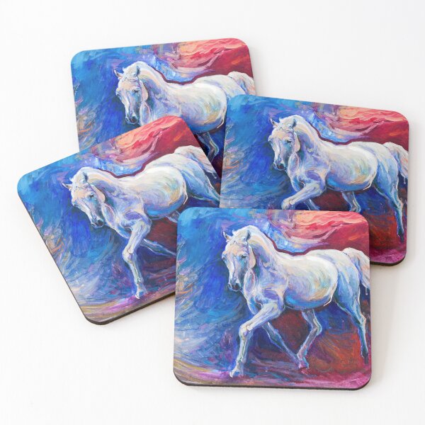 Item preview, White Horse in the Galaxy designed and sold by Ethiyo.