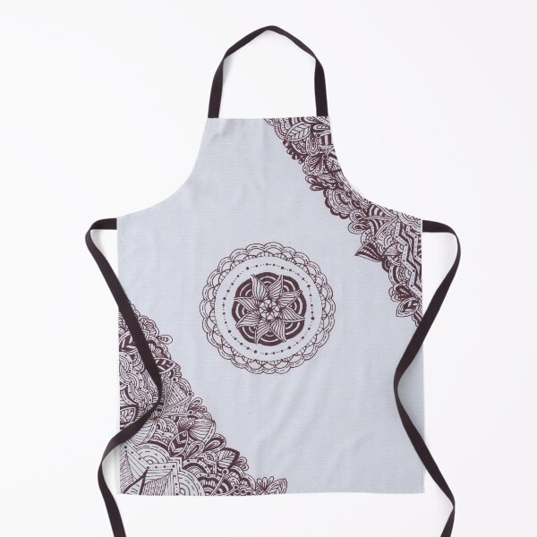 Item preview, Dark Brown Border Mandala designed and sold by MarisaGoncalves.