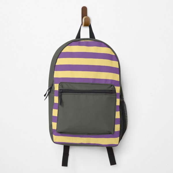 Item preview, yellow purple stripes designed and sold by ZiphGames.