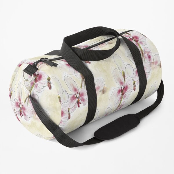 Orchid Design Duffle Bag