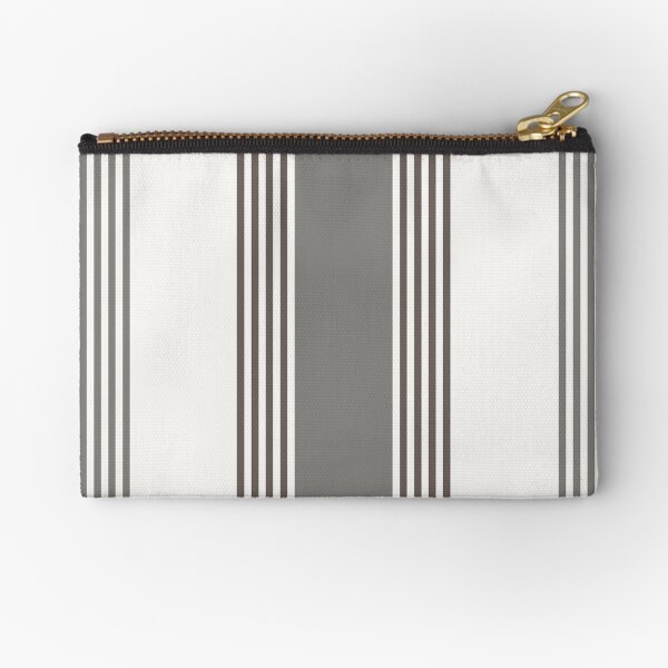 deco stripes cozy aesthetics home decor Zipper Pouch