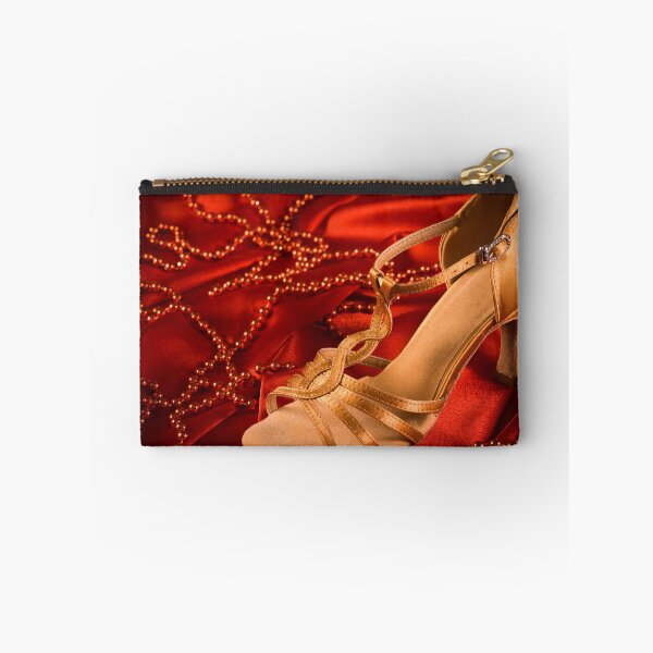 Item preview, elegant gold latin dance shoe designed and sold by Nikoleta Vukovic.