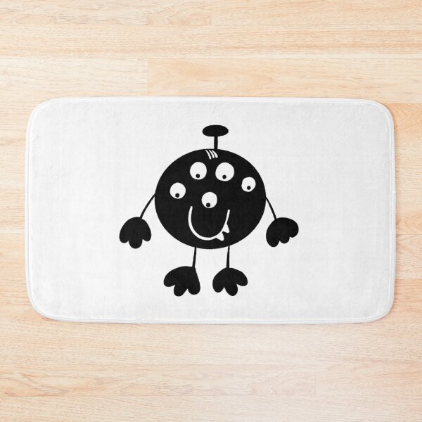 Item preview, Funny black and white creature nr5 designed and sold by KateCrafts.