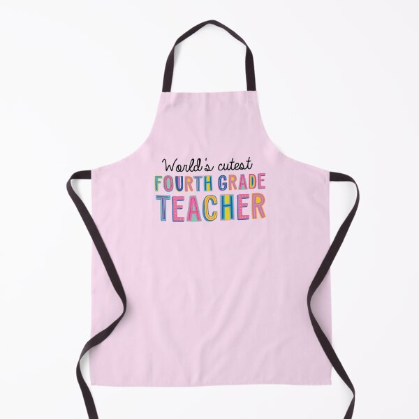 Item preview, Fourth Grade Teacher Gifts | World's cutest Fourth Grade Teacher designed and sold by betternotes.