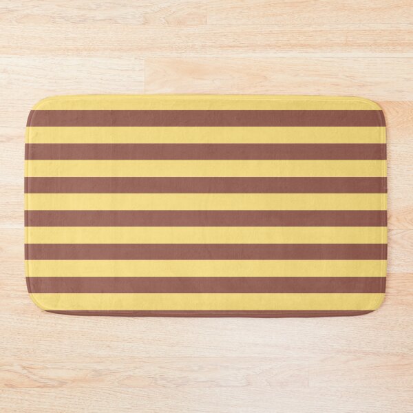 Item preview, yellow brown stripes designed and sold by ZiphGames.