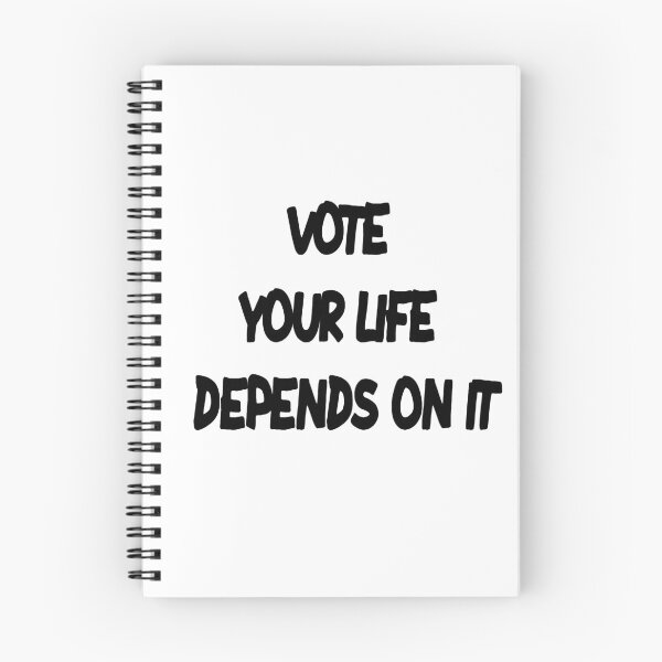 Item preview, Vote Your Life Depends On It designed and sold by MillanMarketing.