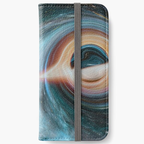 Black Hole, Spacetime, Gravity  iPhone Wallet