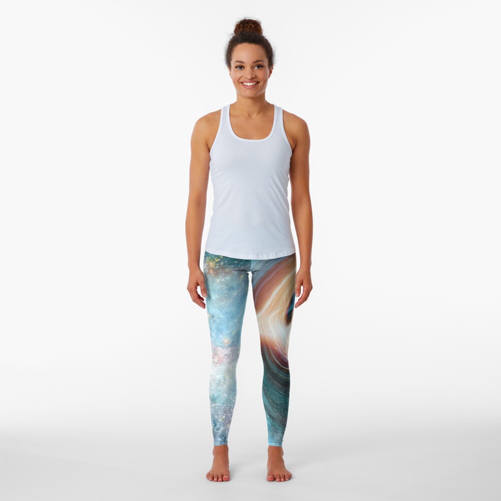 Black Hole, Spacetime, Gravity Leggings
