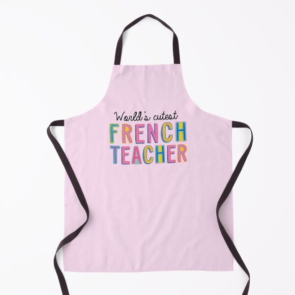 Item preview, French Teacher Gifts | World's cutest French Teacher designed and sold by betternotes.