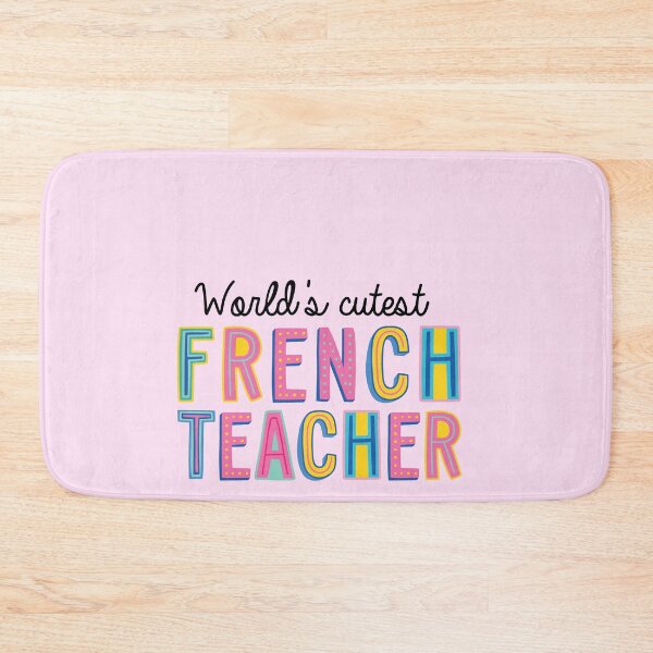Item preview, French Teacher Gifts | World's cutest French Teacher designed and sold by betternotes.