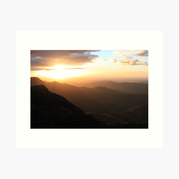Item preview, Sun rise over Mt Kaputar  designed and sold by RickLionheart.