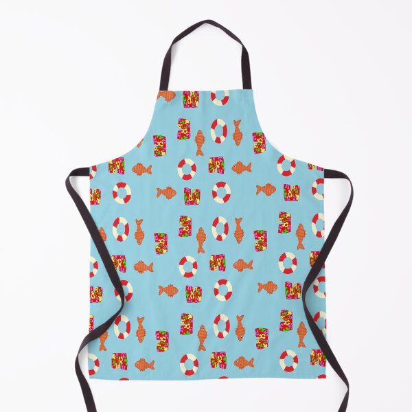 Item preview, Swimming gear blue pattern designed and sold by tetibright.