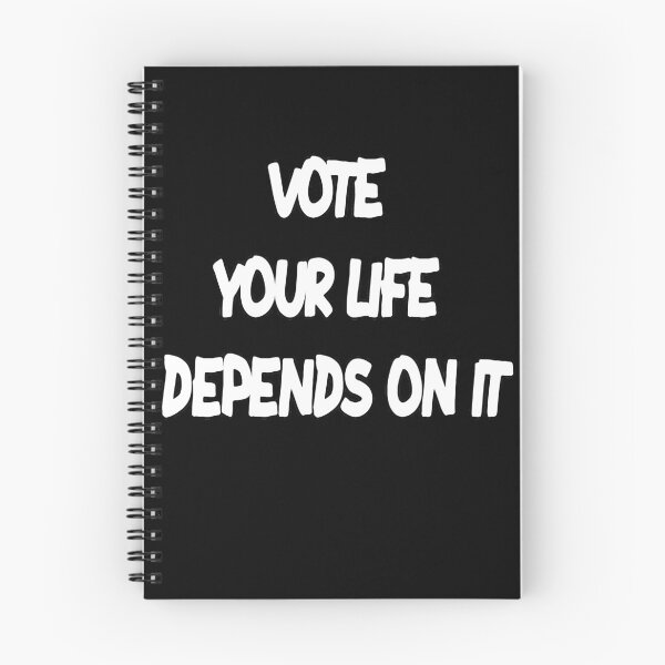 Item preview, Vote Your Life Depends On It designed and sold by MillanMarketing.