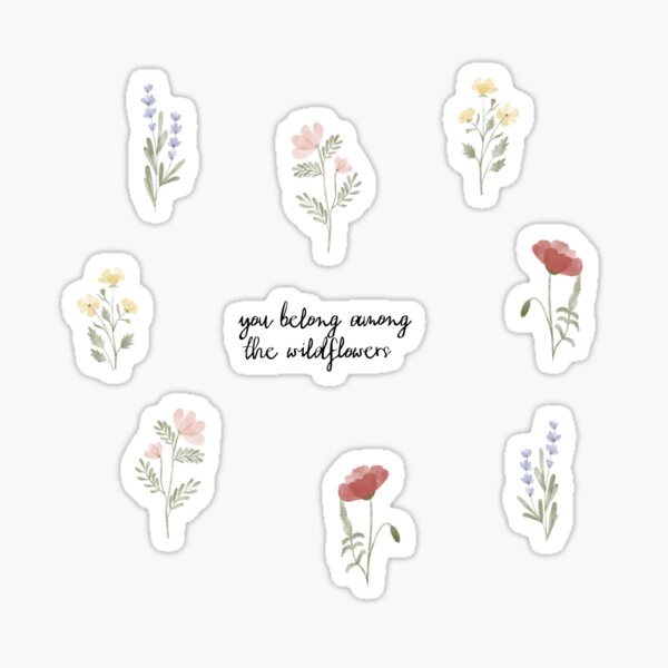 Item preview, Midsummer Sun| Wildflower Meadow Pattern | Off White  designed and sold by Bloomandflo.