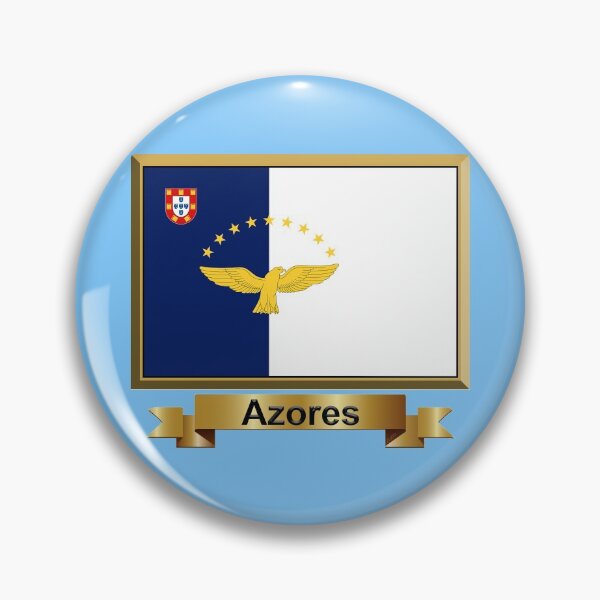 Item preview, Azores Flag Gifts, Stickers & Products (N) designed and sold by mpodger.
