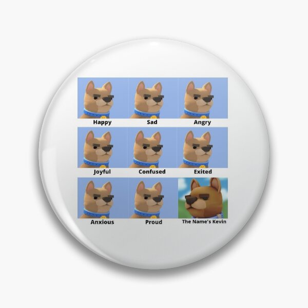 Item preview, Kevin The Dog, Overcooked designed and sold by FamilyAdora-art.