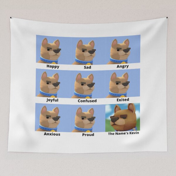 Item preview, Kevin The Dog, Overcooked designed and sold by FamilyAdora-art.