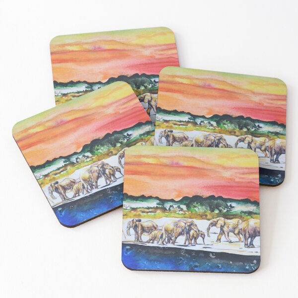 Item preview, Elephant Herd designed and sold by Charlotte Burch.