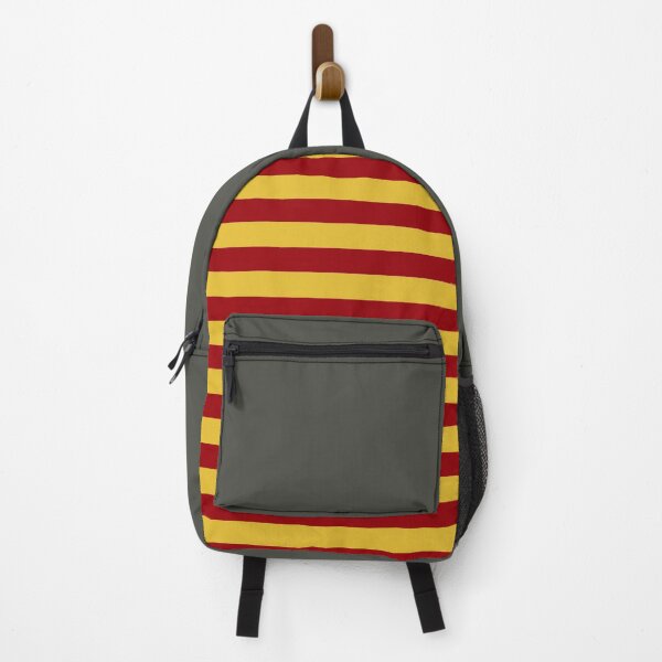 Item preview, yellow red stripes designed and sold by ZiphGames.