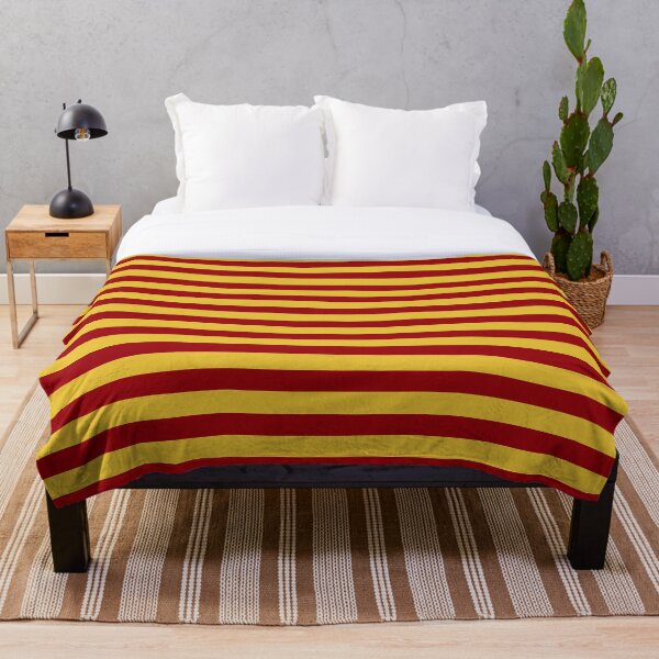 Item preview, yellow red stripes designed and sold by ZiphGames.