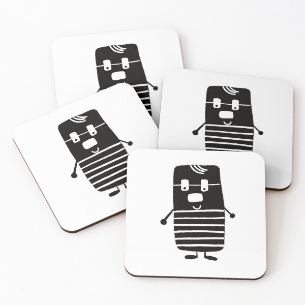 Item preview, Funny black and white creature nr6 designed and sold by KateCrafts.