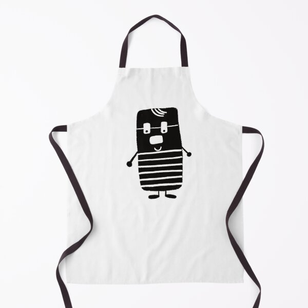 Item preview, Funny black and white creature nr6 designed and sold by KateCrafts.