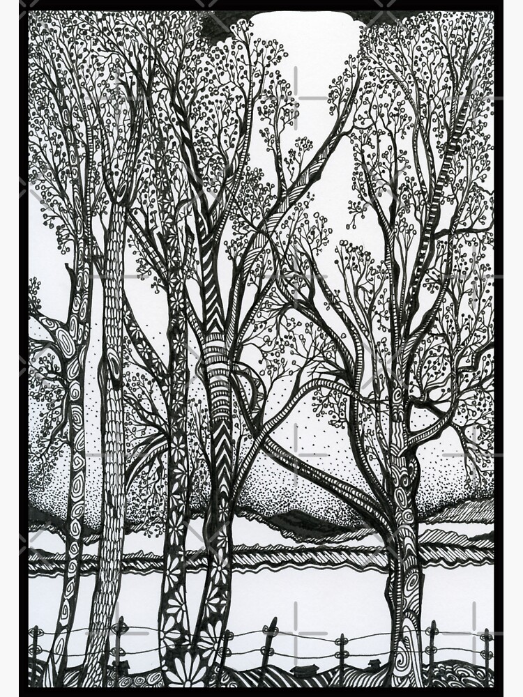 Farm Trees by djsmith70